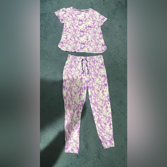 Jane And Bleecker Pajamas/Loungewear 2 piece Set Smooth Fabric Size S - Picture 3 of 5